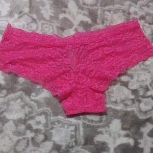 Victoria's Secret Pink Cheeky Lace